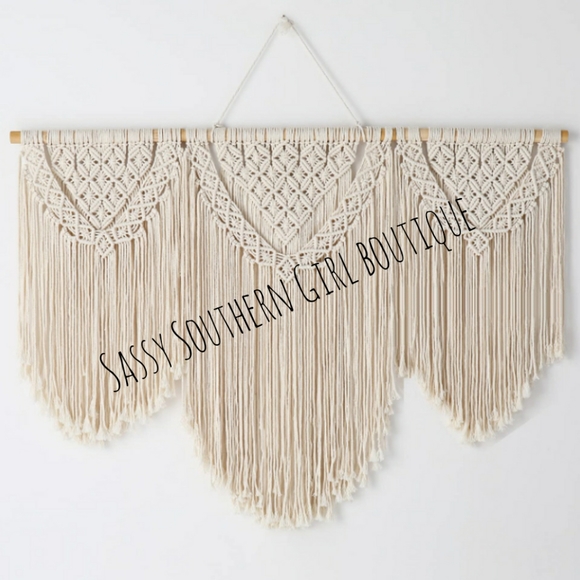 🆕⭐Boho huge wall macrame decor - Picture 2 of 9